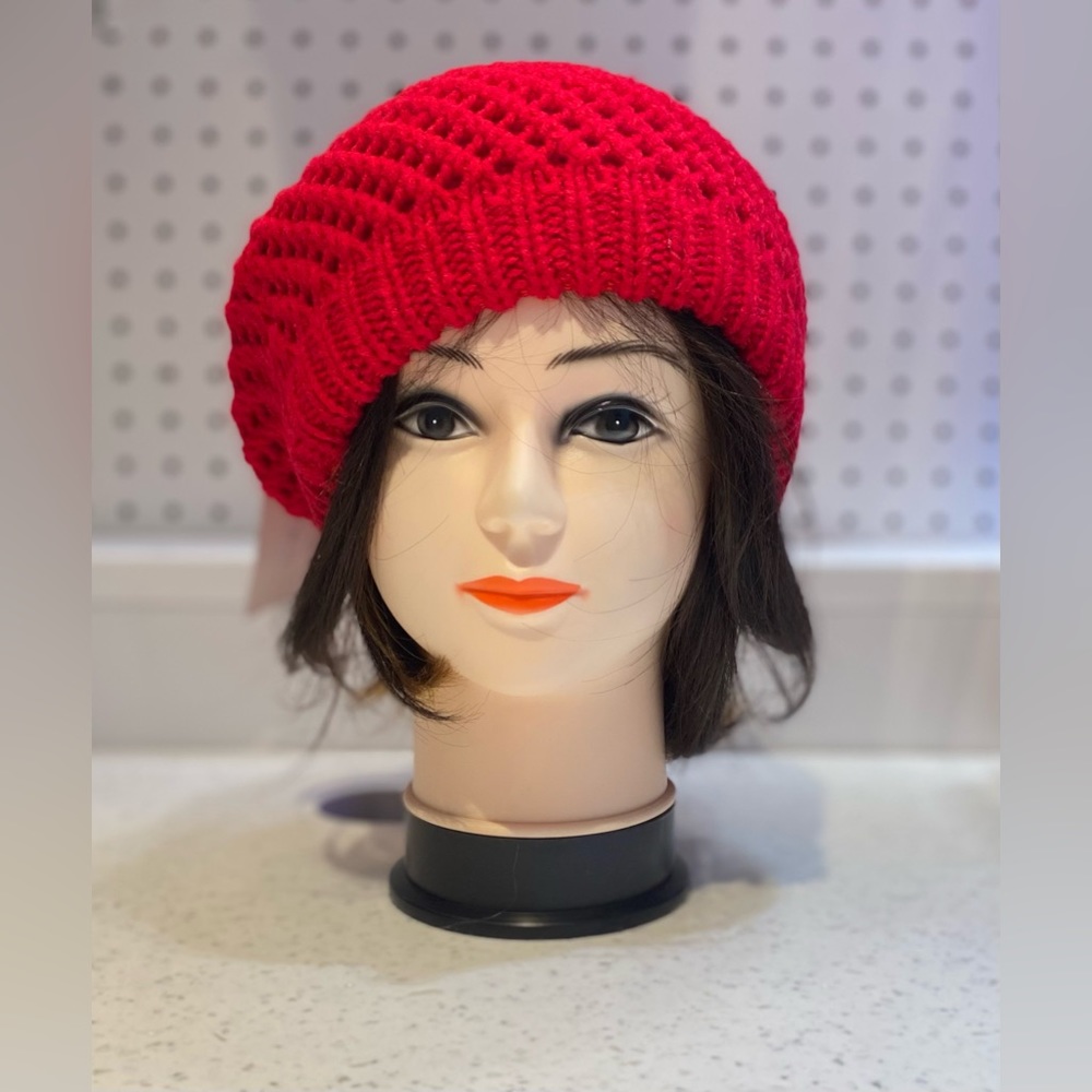 Beautiful women Net type Knitted Hat